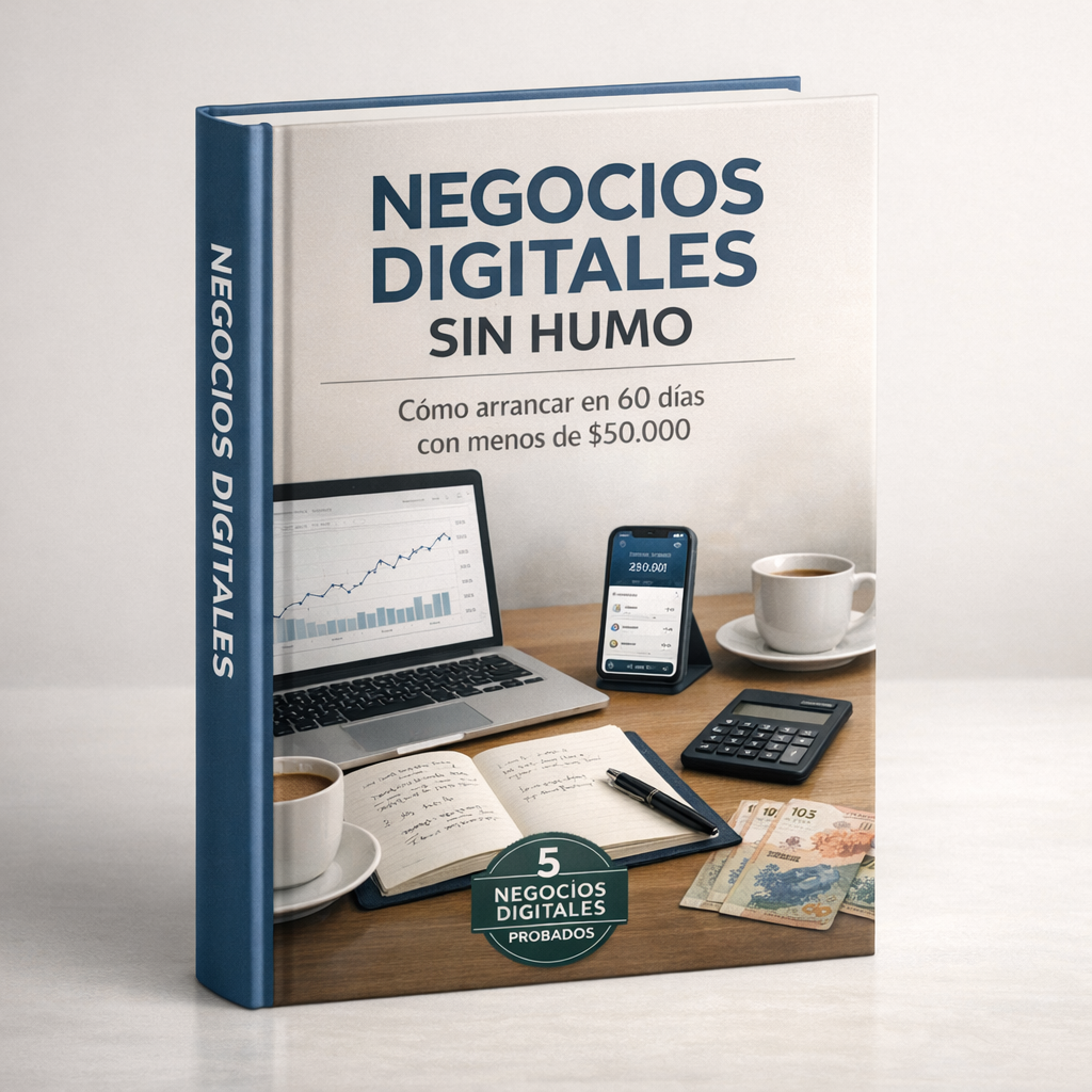 NEGOCIOS DIGITALES SIN HUMO + 5 BONUS DE REGALO
